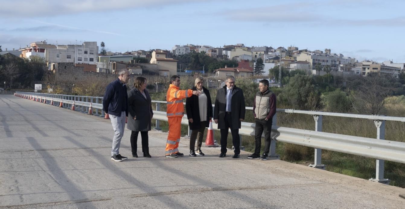 La Diputació de Castelló finalitzarà al juliol les obres de reparació de les carreteres danyades per Filomena, el pressupost de les quals de 5,2 milions d'euros cofinança amb el Govern