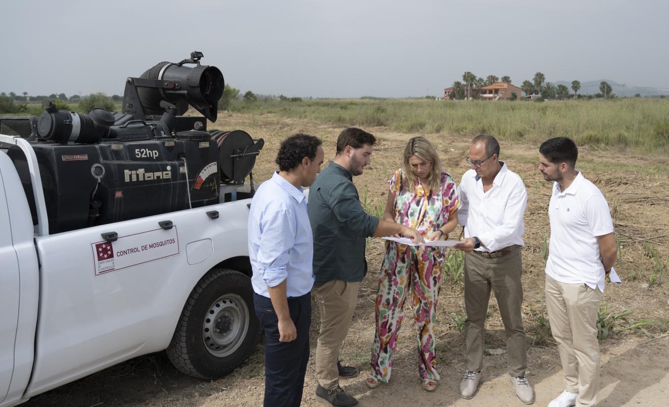 La Diputación de Castellón intensifica los tratamientos para la prevención en la lucha contra los mosquitos y solicitará más inversión a la Generalitat