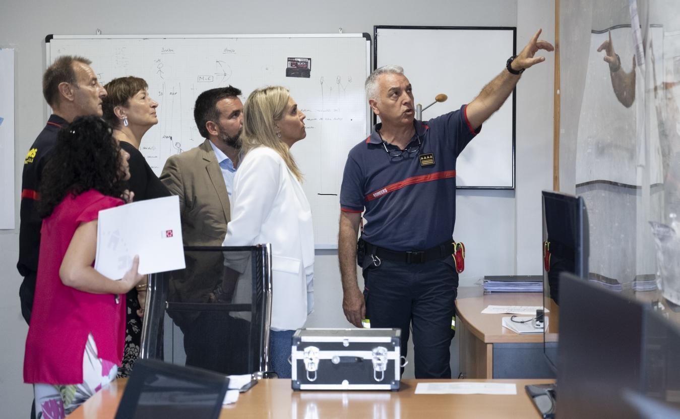 La Diputació de Castelló reforça els efectius dels parcs de bombers enfront del risc d'incendis forestals