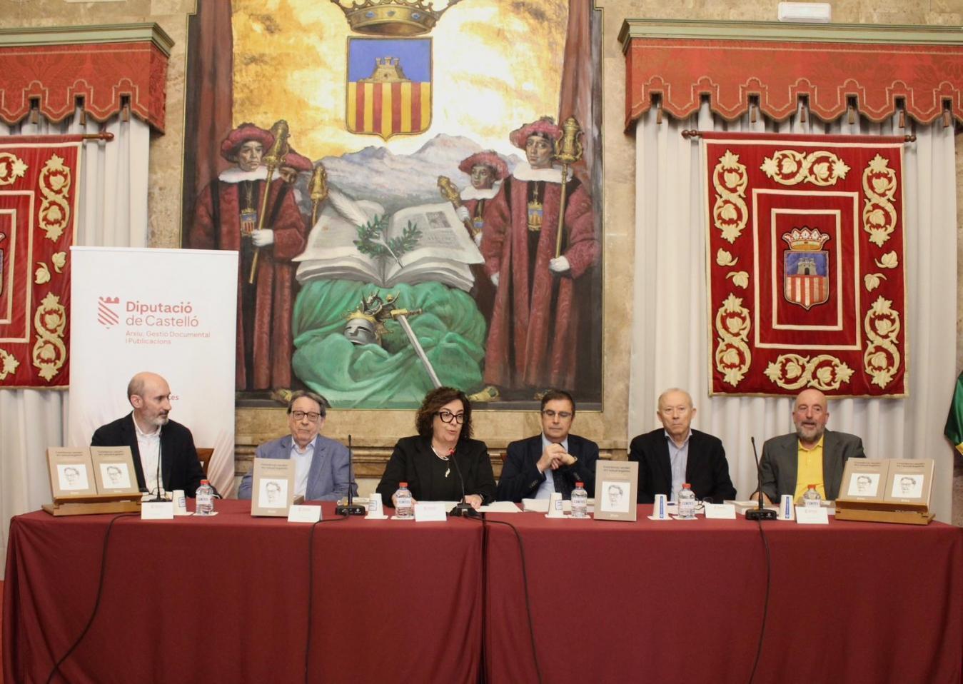 La Diputación de Castellón acoge la presentación del libro ‘Constància i senderi en l’estudi lingüístic, Miscel·lània’