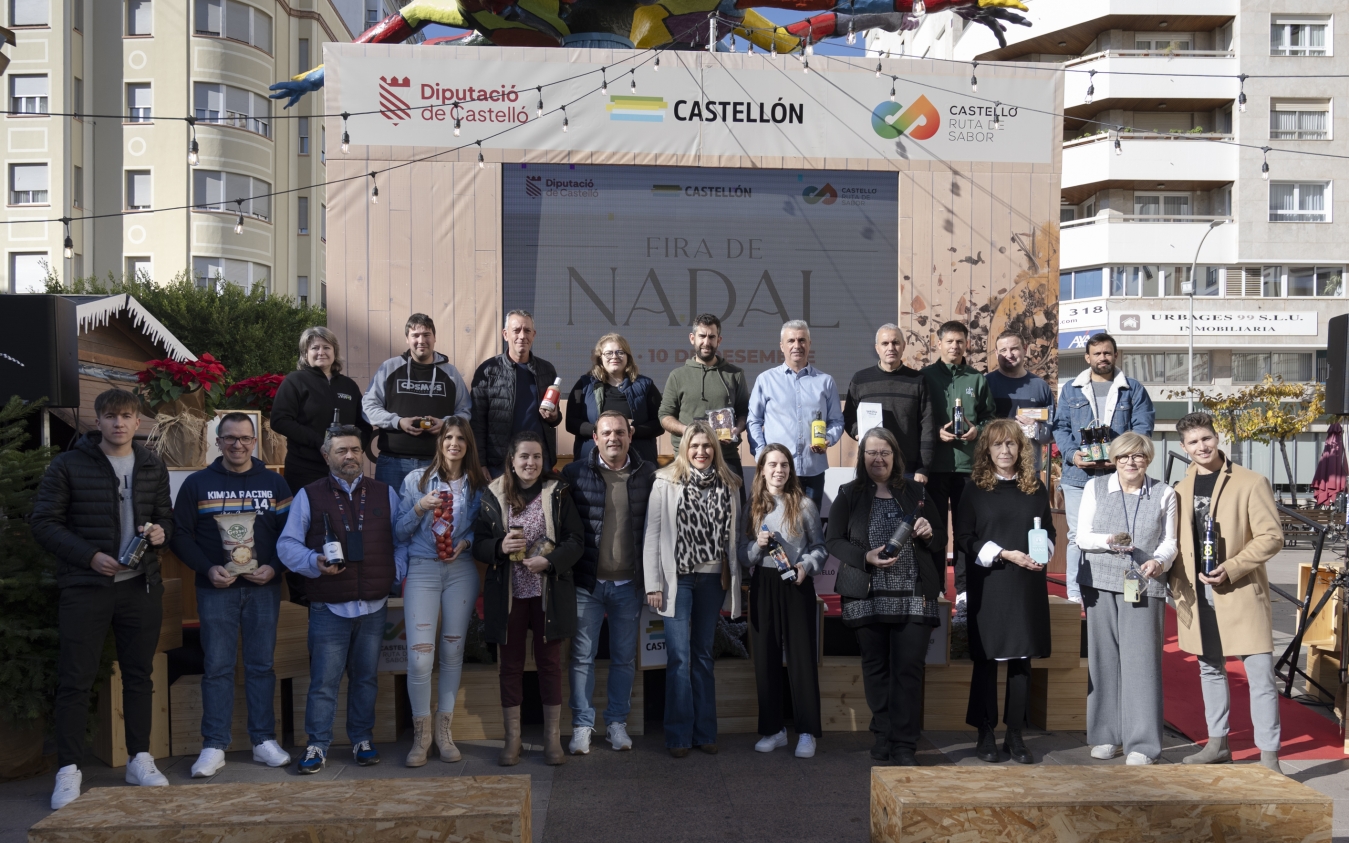 Marta Barrachina: “Hem de ser els millors ambaixadors de la gastronomia de Castelló i la Fira de Nadal de la Diputació és un exemple d'això”