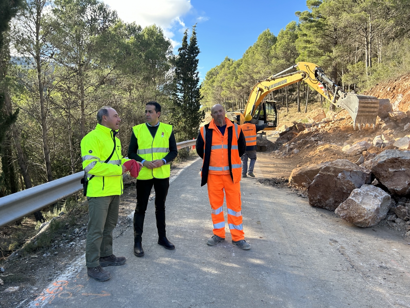 La Diputació de Castelló avança “a bon ritme” en els treballs de millora del conjunt de la xarxa viària provincial