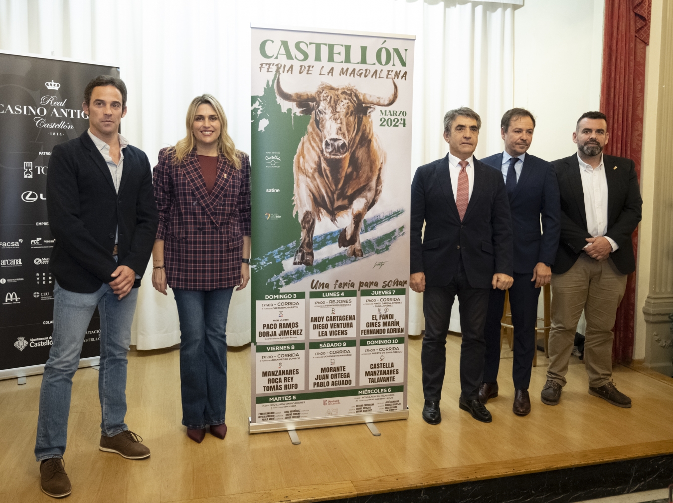 Marta Barrachina posa en valor la defensa de les tradicions en la presentació del cartell de la Fira Taurina de la Magdalena 2024