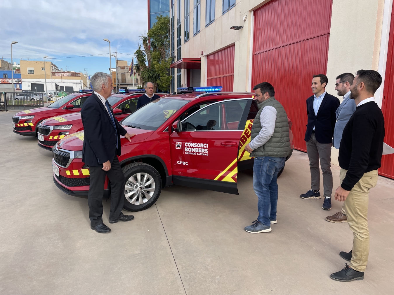 La Diputació de Castelló dota de nous vehicles el Consorci Provincial de Bombers i reforça el seu compromís amb la seguretat dels castellonencs