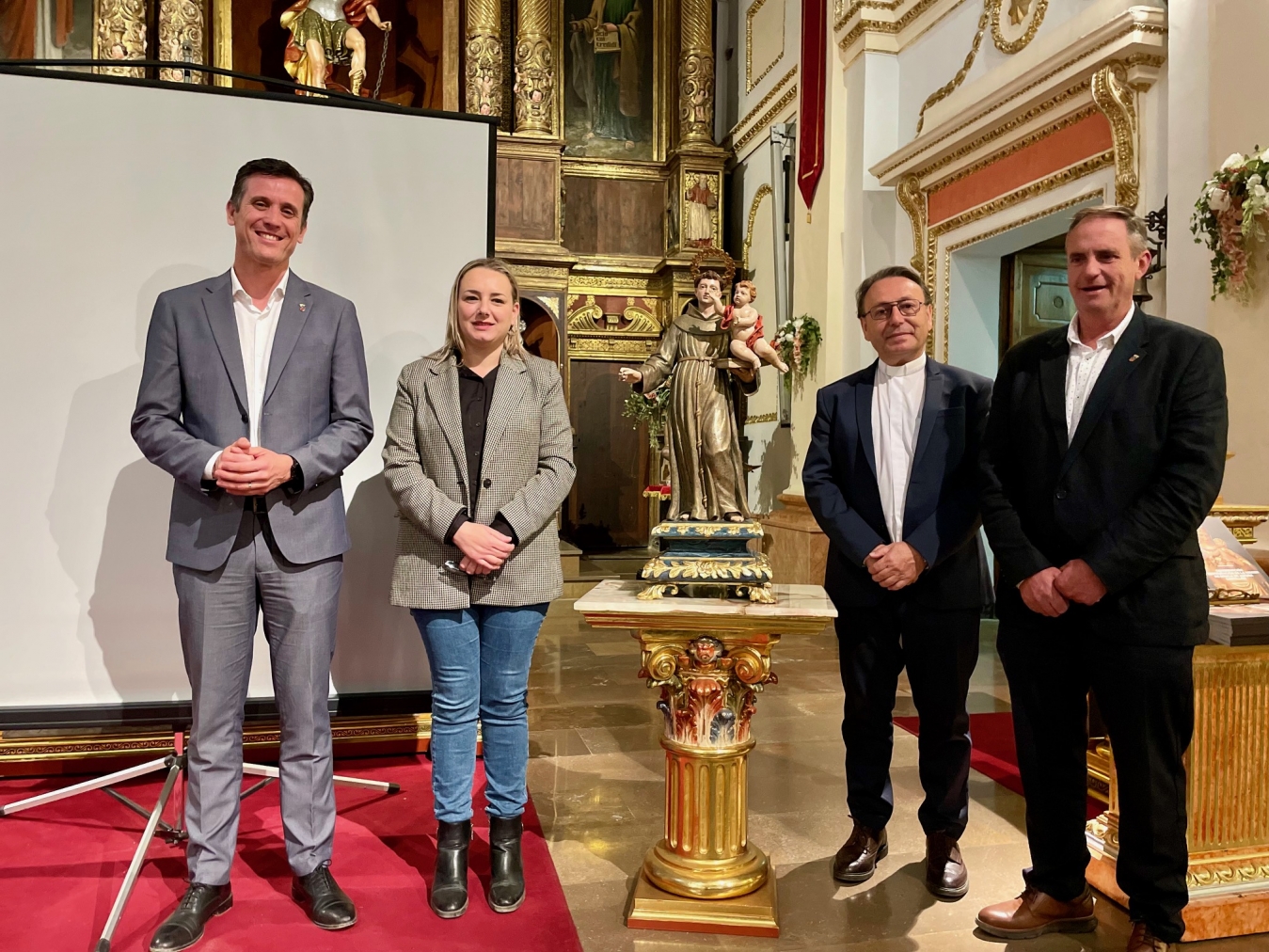 La Diputació de Castelló restaura la imatge de Sant Antoni de Pàdua i posa en valor el patrimoni cultural d'Altura