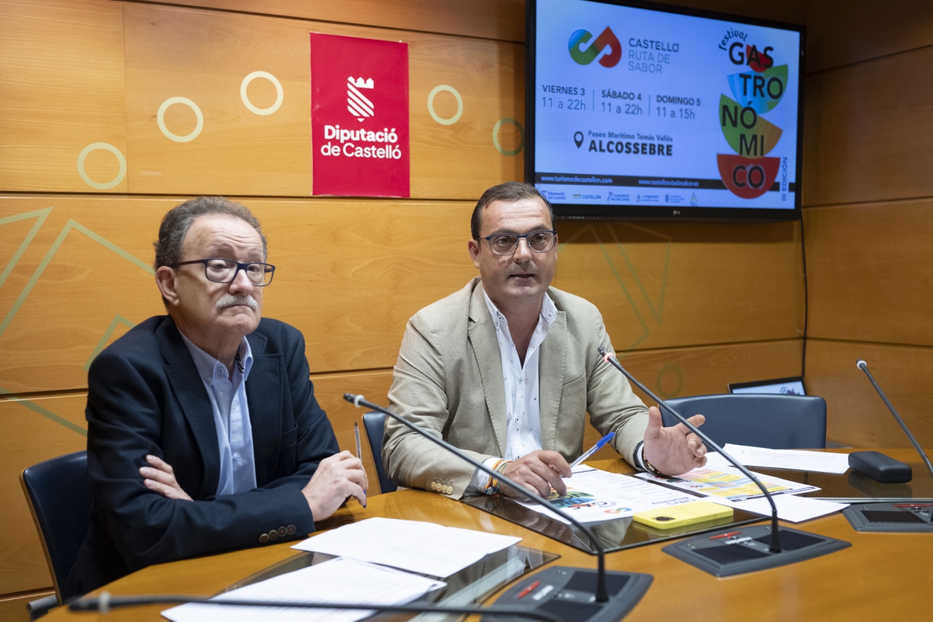 La Diputació exhibirà en Alcossebre la millor cuina de la província en la III edició del Festival Gastronòmic Castelló Ruta de Sabor