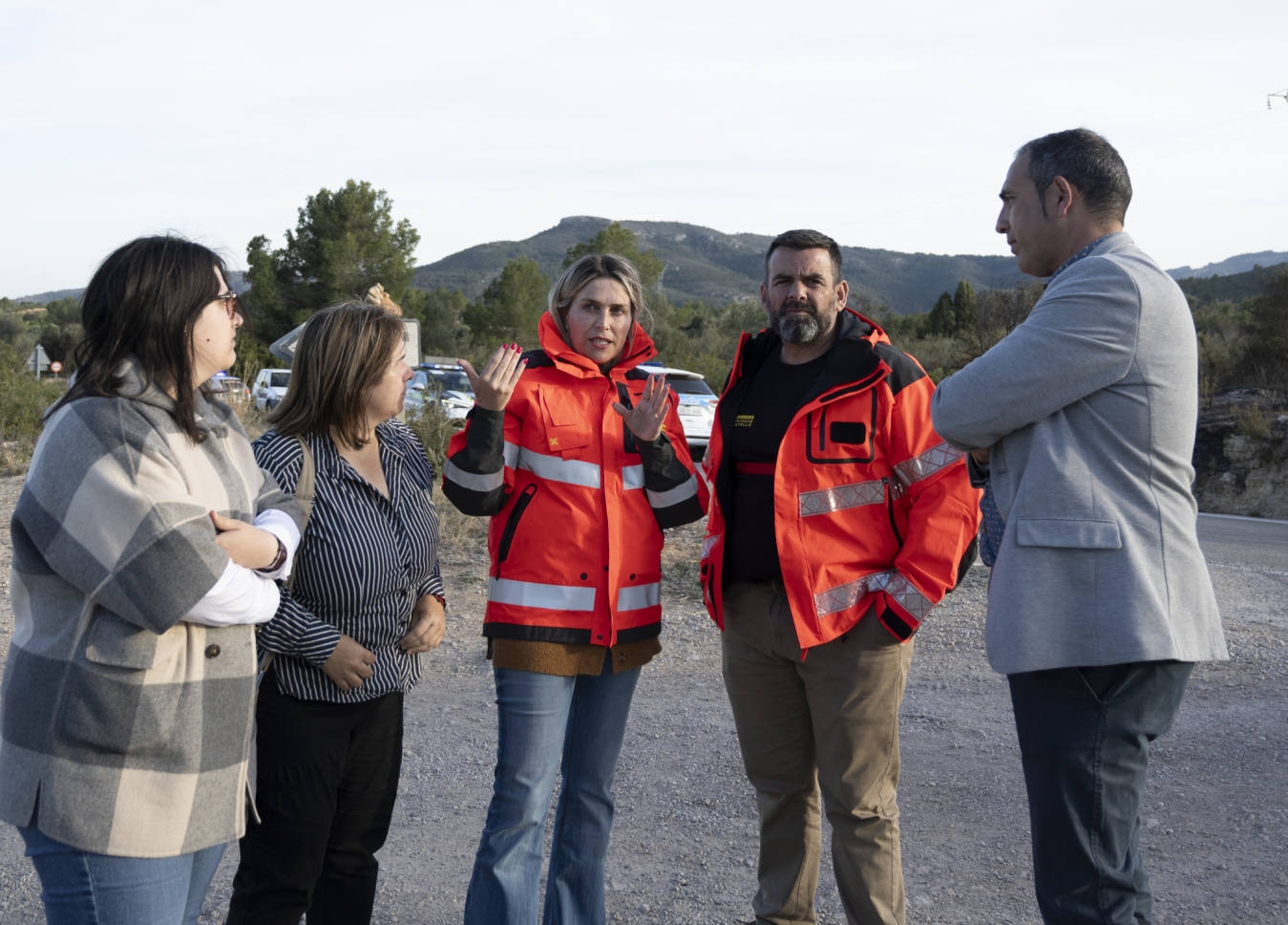 El Consorcio de Bomberos trabaja en la extinción de un incendio forestal en Cabanes