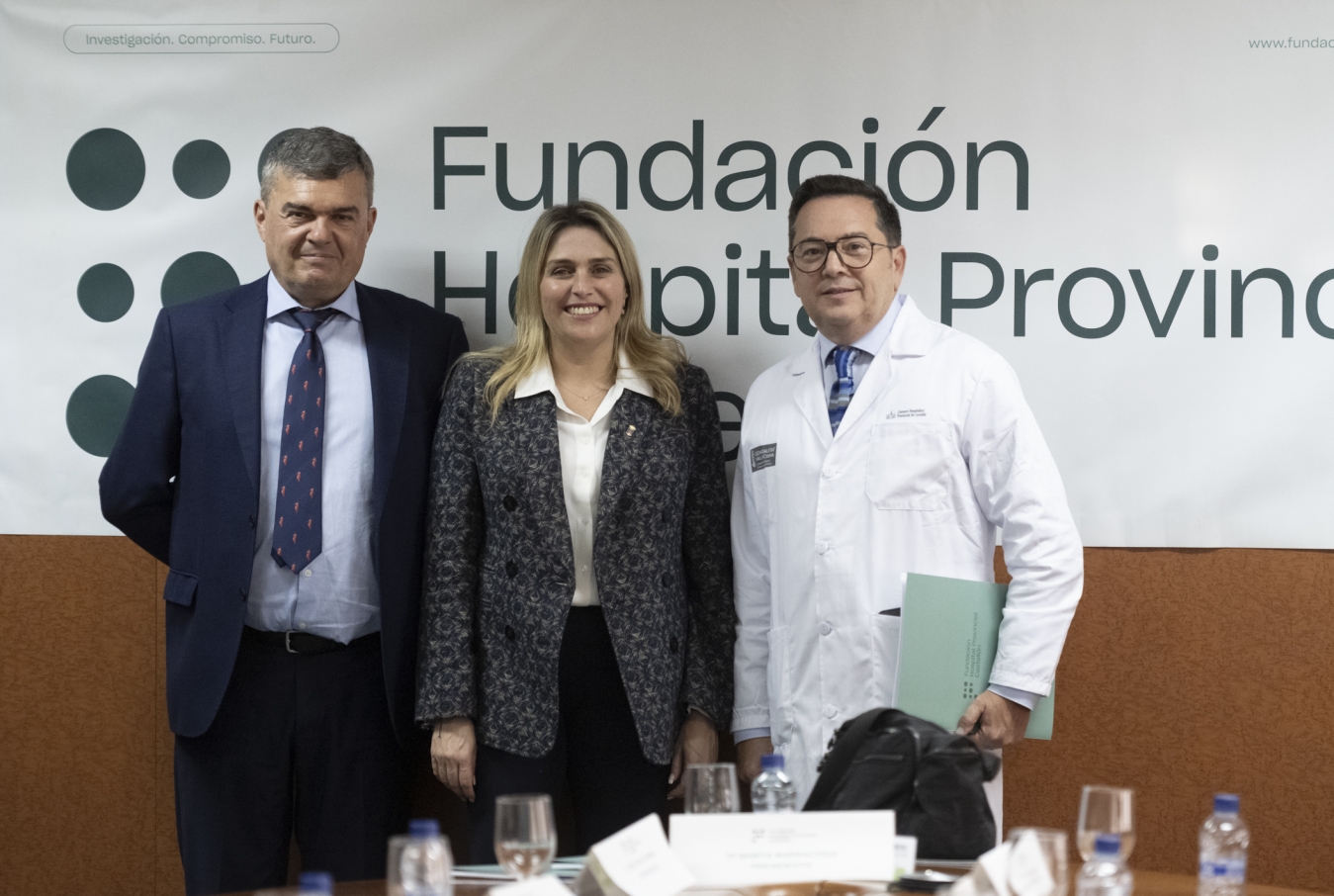 La Diputació reconeix la labor de la Fundació Hospital Provincial en l'avanç sanitari i la millora de vida dels castellonencs amb el Mèrit Solidari en el Dia de la Província