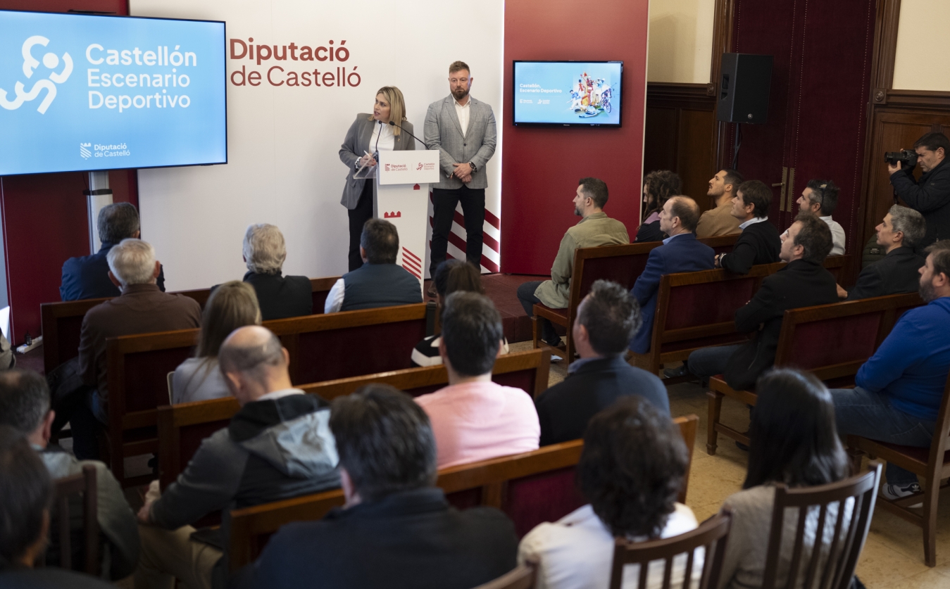 La Diputació de Castelló destina 3,9 milions d'euros a fomentar l'esport i ajudar als esportistes d'elit en la seua preparació