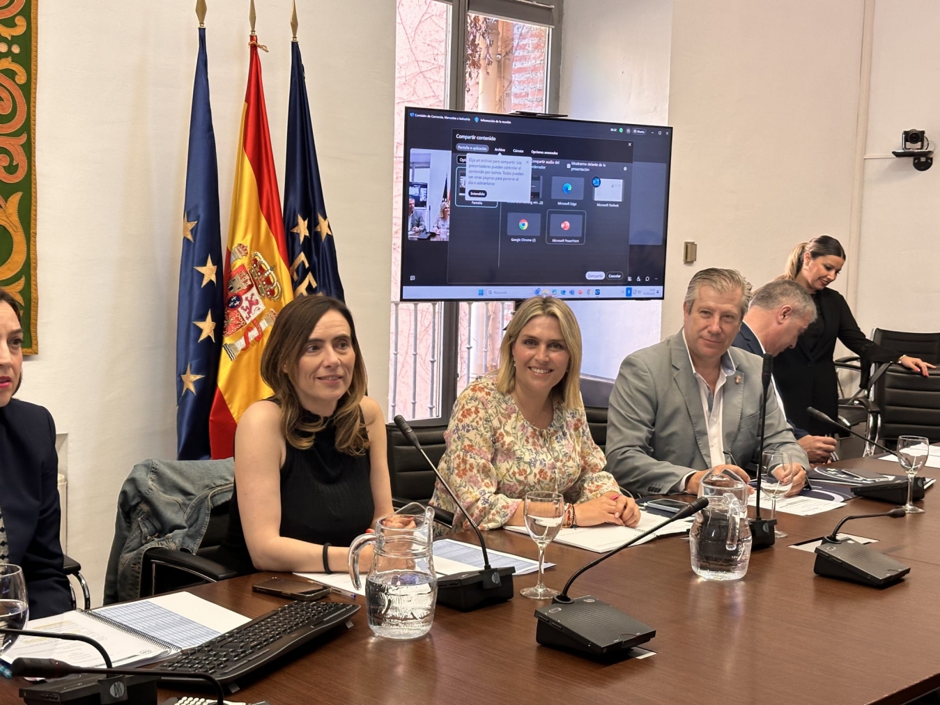 Marta Barrachina defiende en Madrid la necesidad de impulsar las áreas industriales para fijar población en el interior de la provincia