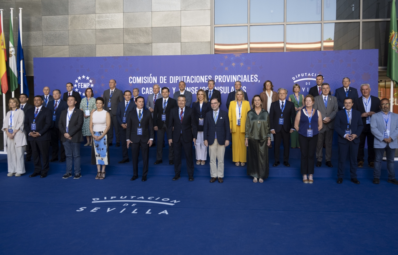 Marta Barrachina mostra a Sevilla les línies de treball de la Diputació de Castelló encaminades a reforçar el benestar, el progrés i el desenvolupament en el conjunt de la província