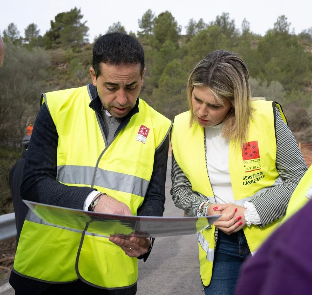 La Diputació de Castelló invertirà 605.000 euros a millorar la seguretat de 1,2 quilòmetres de la CV-154 que connecta amb La Serratella i Torre d’en Doménec