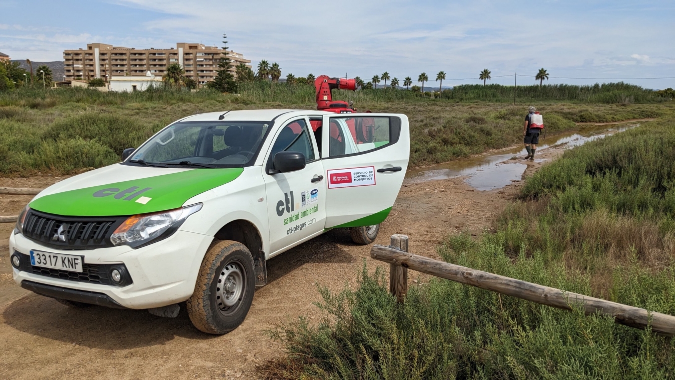 La Diputación intensifica su plan de prevención contra los mosquitos tras el paso de la DANA por la provincia