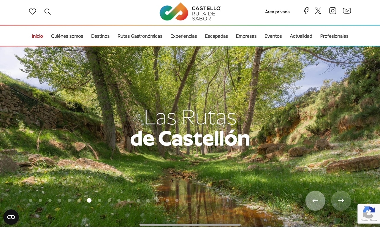 La Diputació llança la nova web Castelló Ruta de Sabor amb experiències integrals i accessibles per a descobrir una província gastronòmica i turística