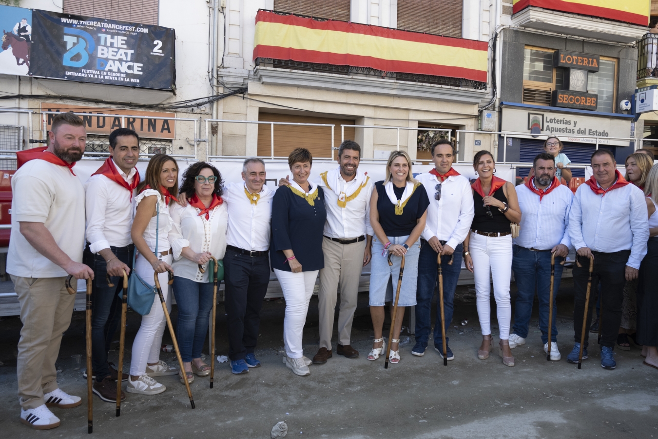 Marta Barrachina reafirma el apoyo de la Diputación a la Entrada de Toros y Caballos de Segorbe