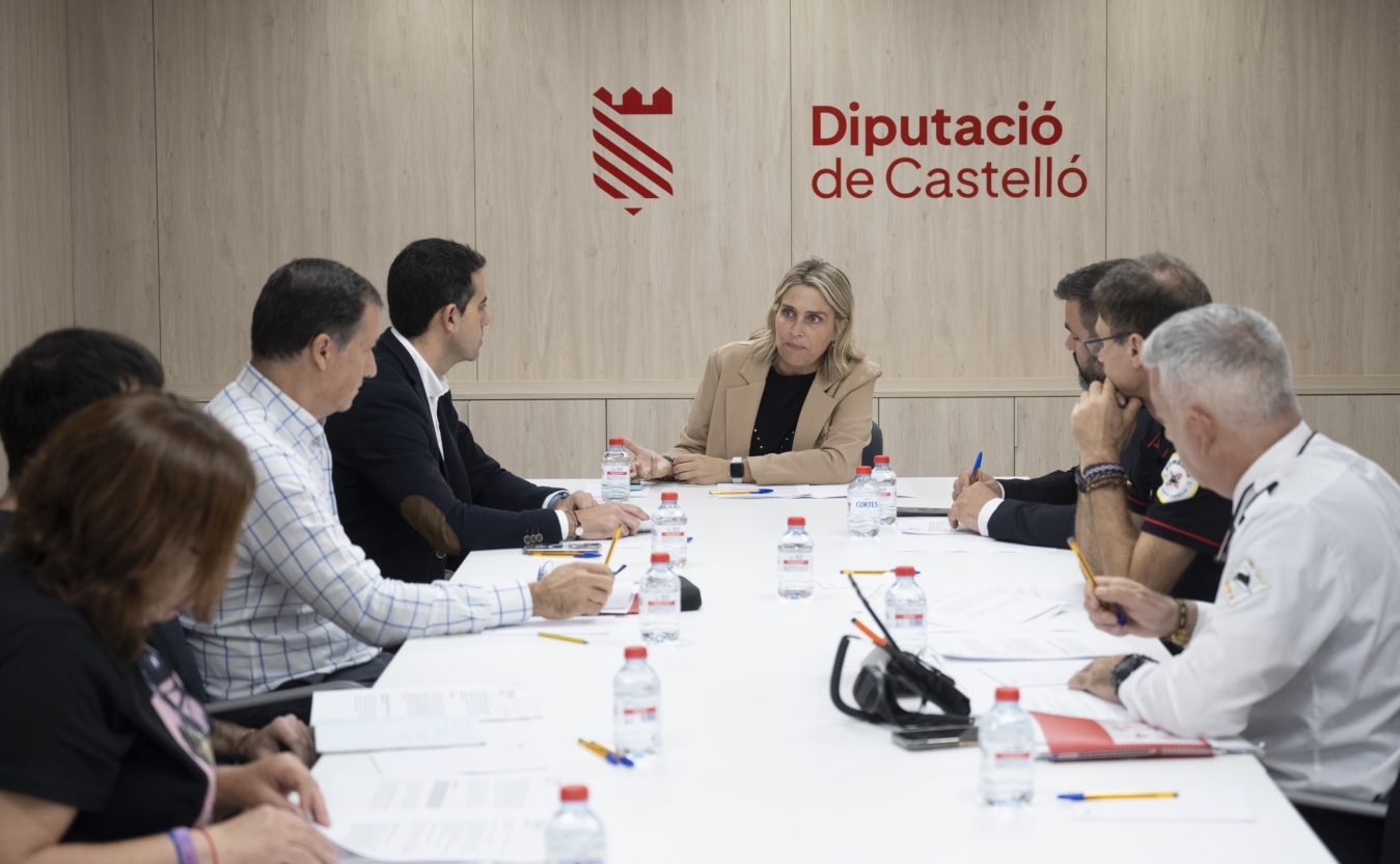 La Diputació activa la línia per a catàstrofes i la duplica fins als 400.000 euros per a ajudar als municipis de la província de Castelló afectats per la DANA