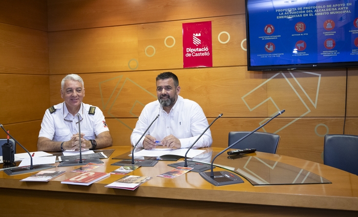 El Consorci Provincial de Bombers de Castelló impulsa un pla de formació municipal per a la gestió d'emergències