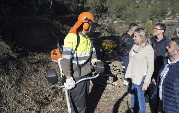 La Diputación de Castellón refuerza la prevención y la lucha contra los incendios a través de las Brigadas Rurales de Actuación Forestal
